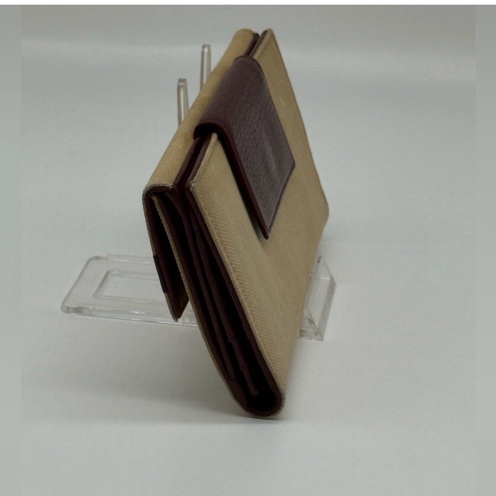 Bvlgari W Hook Continental Wallet Beige Brown - Picture 4 of 10